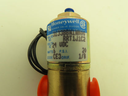 Honeywell Skinner 3133BBN1NN00 Solenoid Valve 3-Way NC 24VDC 20 PSI 1/8" NPT