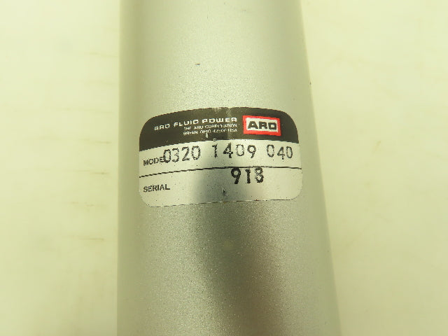 ARO 0320 1409 040 Pneumatic Round Body Air Cylinder 2" Bore 4" Stroke Pivot Mt