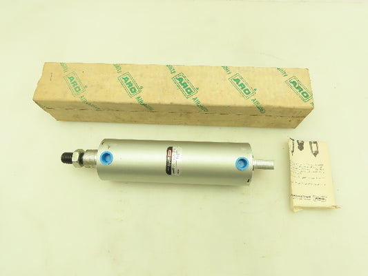ARO 0320 1409 040 Pneumatic Round Body Air Cylinder 2" Bore 4" Stroke Pivot Mt