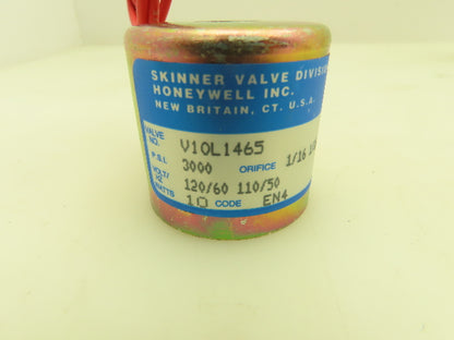 Honeywell Skinner V10L1465 Hydraulic Solenoid Valve 120V 3000 PSI