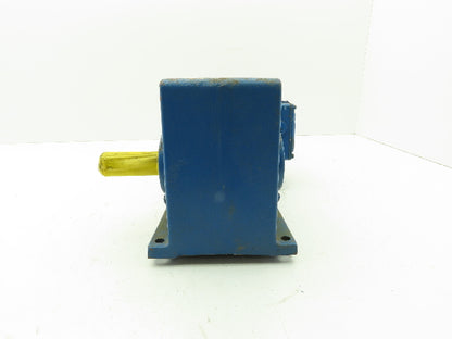 Eberhard Bauer D-7300 Esslinger Gearmotor Brake 480v .8A 98.4:1 Ratio 16.5rpm RH
