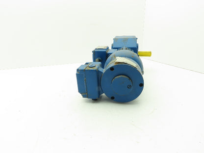 Eberhard Bauer D-7300 Esslinger Gearmotor Brake 480v .8A 98.4:1 Ratio 16.5rpm RH
