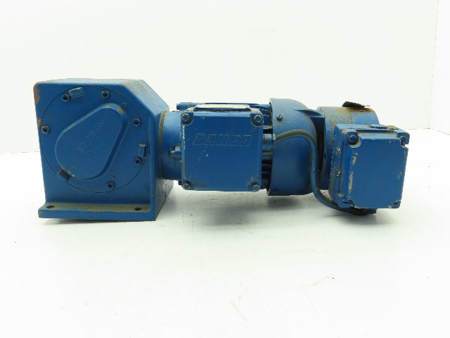 Eberhard Bauer D-7300 Esslinger Gearmotor Brake 480v .8A 98.4:1 Ratio 16.5rpm RH