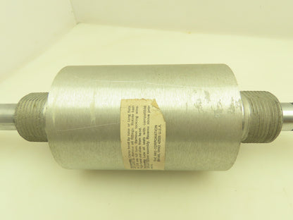 ARO 0325 2009 010 Pneumatic Round Air Cylinder 2.5" Bore 1" Stroke Double Rod