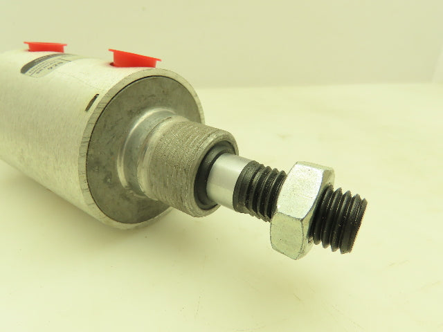 ARO 0325 2009 010 Pneumatic Round Air Cylinder 2.5" Bore 1" Stroke Double Rod