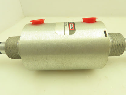 ARO 0325 2009 010 Pneumatic Round Air Cylinder 2.5" Bore 1" Stroke Double Rod
