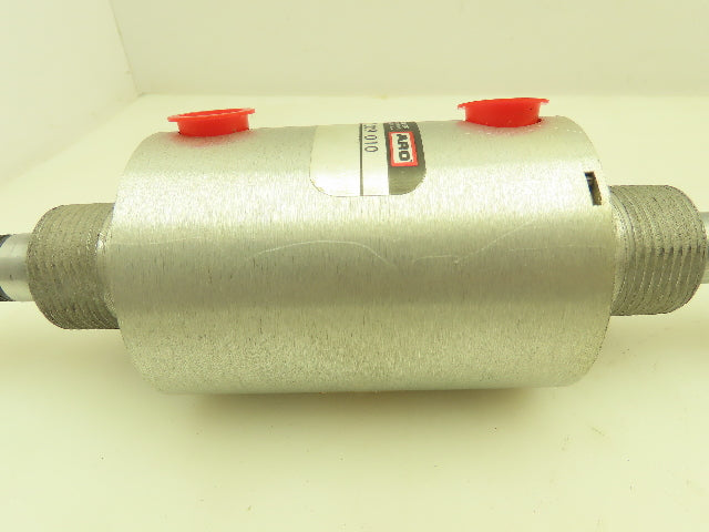 ARO 0325 2009 010 Pneumatic Round Air Cylinder 2.5" Bore 1" Stroke Double Rod