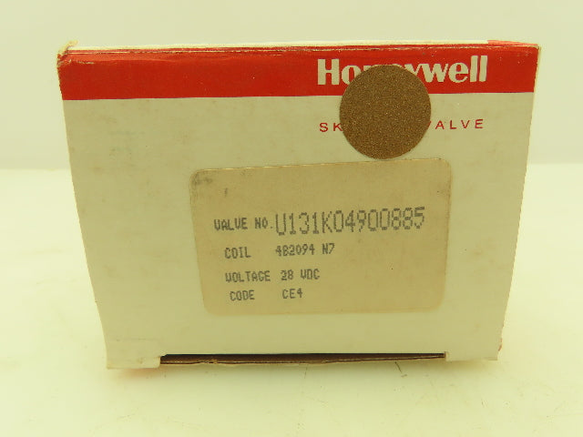 Honeywell Skinner U131K0490 Lucifer Solenoid Valve 3-Way NO 28VDC 150PSI 1/4"NPT