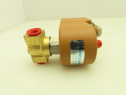 Honeywell Skinner U131K0490 Lucifer Solenoid Valve 3-Way NO 28VDC 150PSI 1/4"NPT
