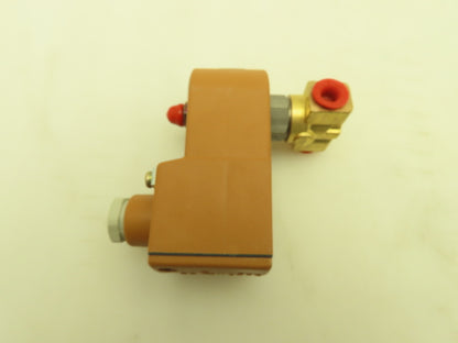 Honeywell Skinner U131K0490 Lucifer Solenoid Valve 3-Way NO 28VDC 150PSI 1/4"NPT