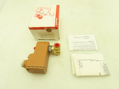 Honeywell Skinner U131K0490 Lucifer Solenoid Valve 3-Way NO 28VDC 150PSI 1/4"NPT