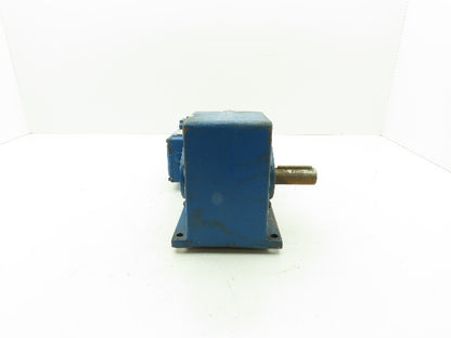 Eberhard Bauer D-7300 Esslinger Gearmotor Brake 480v .8A 98.4:1 Ratio 16.5rpm LH