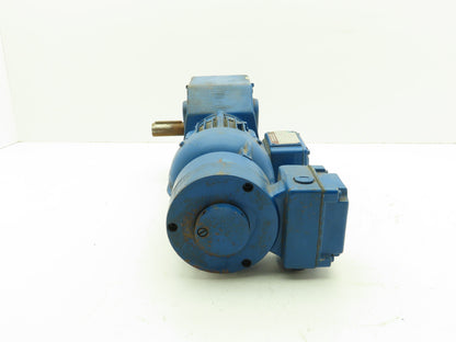 Eberhard Bauer D-7300 Esslinger Gearmotor Brake 480v .8A 98.4:1 Ratio 16.5rpm LH