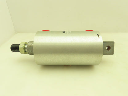 ARO 0340 1009 030 Pneumatic Round Body Air Cylinder 4" Bore 3" Stroke Pivot Mt