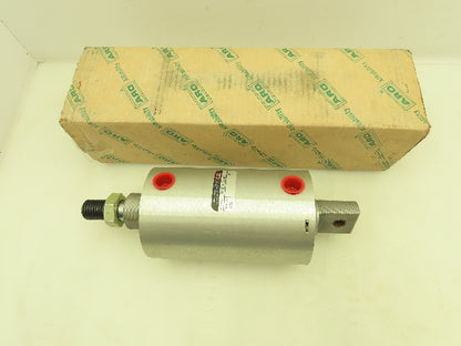 ARO 0340 1009 030 Pneumatic Round Body Air Cylinder 4" Bore 3" Stroke Pivot Mt