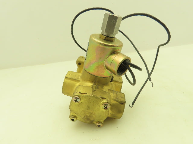 Honeywell Skinner L5LB5150 Solenoid Valve 3-Way NO 120V 10-150 PSI 3/4" NPT