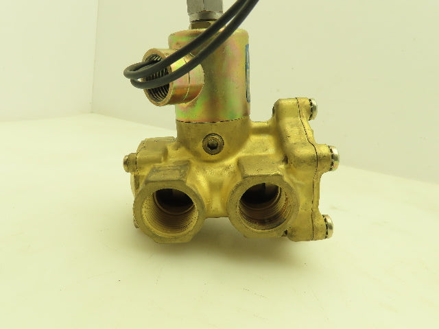 Honeywell Skinner L5LB5150 Solenoid Valve 3-Way NO 120V 10-150 PSI 3/4" NPT