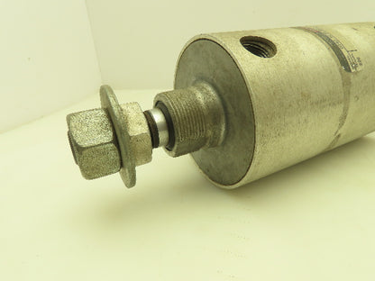 ARO 0340 1009 030 Pneumatic Round Body Air Cylinder 4" Bore 3" Stroke Pivot Mt