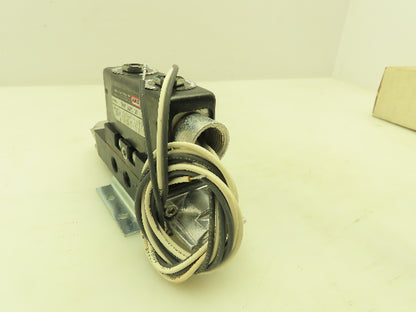 ARO 5461 8533 02 Pneumatic Dual Solenoid Control Valve 5/3 Pos 3/8" 150 PSI 115V