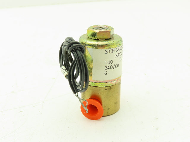 Honeywell Skinner 3139BBN1GN00 Solenoid Valve 3-Way NO 240V 100 PSI 1/8" NPT