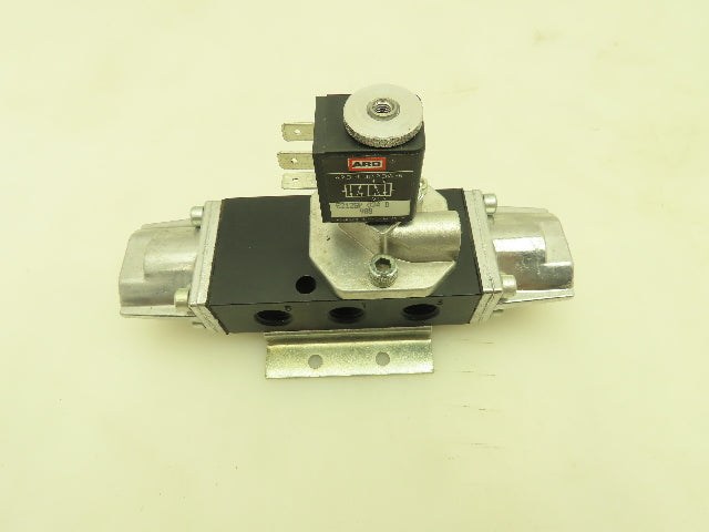 ARO E212SP 024 D Pneumatic Solenoid Control Valve 24VDC 4/2 Pos 1/4" 150 PSI