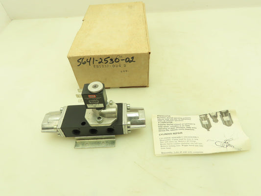 ARO E212SP 024 D Pneumatic Solenoid Control Valve 24VDC 4/2 Pos 1/4" 150 PSI