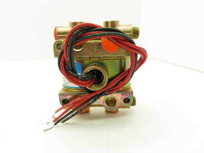 Honeywell Skinner V9LCRNX1 Solenoid Valve 4-Way NC/NO 120V 200 PSI 1/4" NPT