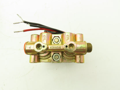 Honeywell Skinner V9LCRNX1 Solenoid Valve 4-Way NC/NO 120V 200 PSI 1/4" NPT