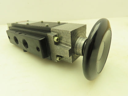 ARO 5541 0200 04 Manual Pneumatic Hand Control Valve 5/2 Pos 4-Way 1/2"