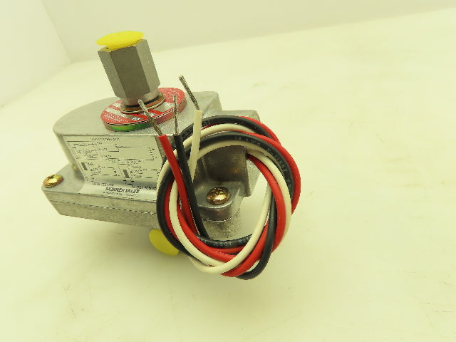 Honeywell Skinner X5RBM53860 Solenoid Valve 3-Way NC 24VDC 75PSI 1/4NPT Latching
