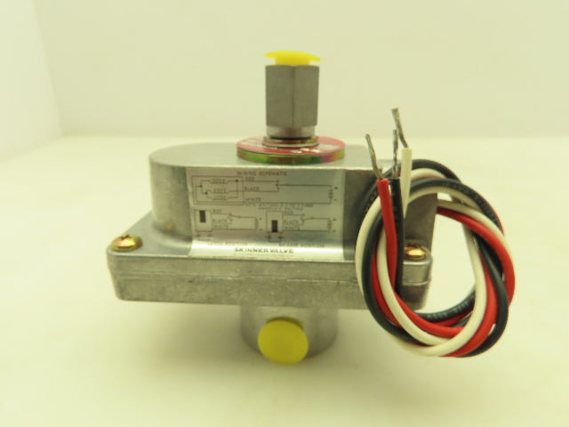 Honeywell Skinner X5RBM53860 Solenoid Valve 3-Way NC 24VDC 75PSI 1/4NPT Latching