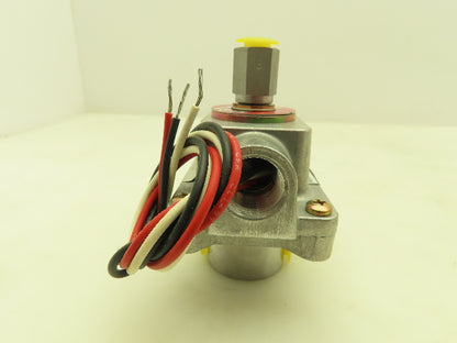 Honeywell Skinner X5RBM53860 Solenoid Valve 3-Way NC 24VDC 75PSI 1/4NPT Latching