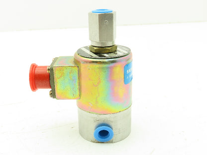 Honeywell Skinner V5C45450 Solenoid Valve 3-Way NO 24VDC 150 PSI 1/8" NPT
