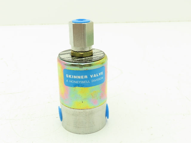 Honeywell Skinner V5C45450 Solenoid Valve 3-Way NO 24VDC 150 PSI 1/8" NPT
