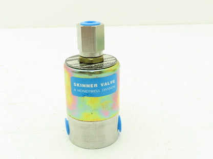Honeywell Skinner V5C45450 Solenoid Valve 3-Way NO 24VDC 150 PSI 1/8" NPT