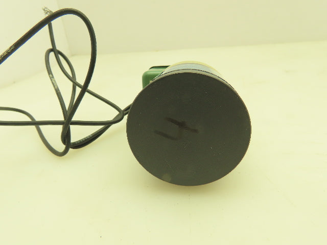 Plast-o-matic EUC1B4G6 Solenoid Valve PVC 2-Way 1/8" NPT NC 120V Coil 40PSI Asco