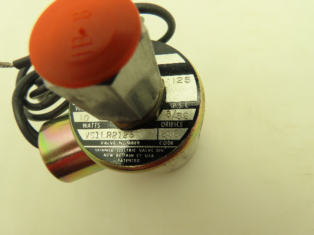 Honeywell Skinner V51LR2125 Solenoid Valve 2-Way NO 120V 125 PSI 1/4" NPT
