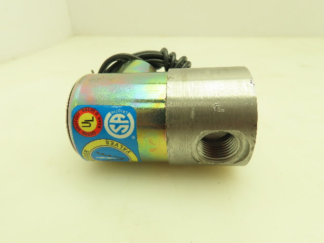 Honeywell Skinner V5D60532 Solenoid Valve 2-Way NC 120V 20 PSI 1/2" NPT
