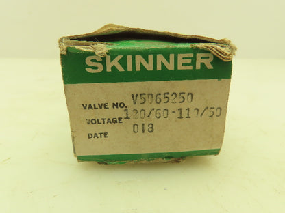Honeywell Skinner V5065250 Solenoid Valve 3-Way NC 120V 150 PSI 1/8" NPT