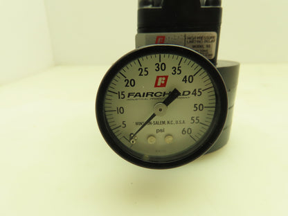 Fairchild 93052 Pneumatic Limiting Relay Valve 1-60 PSI
