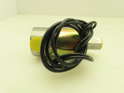Honeywell Skinner V5D38570 Solenoid Valve 3-Way NC 120V 75 PSI 1/4" NPT