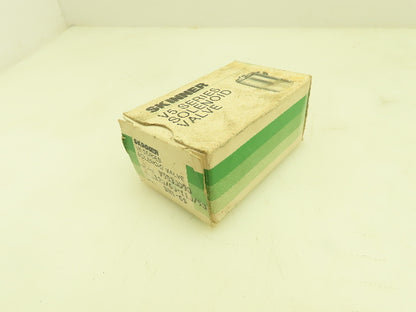 Honeywell Skinner V5D30090CT Solenoid Valve 3-Way NC 120V 75 PSI 1/8" NPT