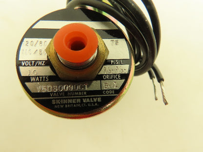 Honeywell Skinner V5D30090CT Solenoid Valve 3-Way NC 120V 75 PSI 1/8" NPT