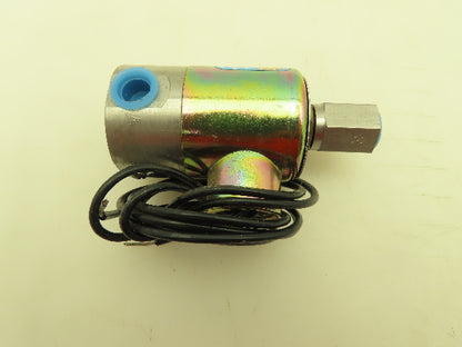 Honeywell Skinner V5D25110 Solenoid Valve 3-Way NC 120V 150PSI 1/4NPT Adjustable