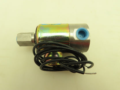 Honeywell Skinner V5D25110 Solenoid Valve 3-Way NC 120V 150PSI 1/4NPT Adjustable