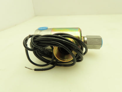 Honeywell Skinner V5D25110 Solenoid Valve 3-Way NC 120V 150PSI 1/4NPT Adjustable