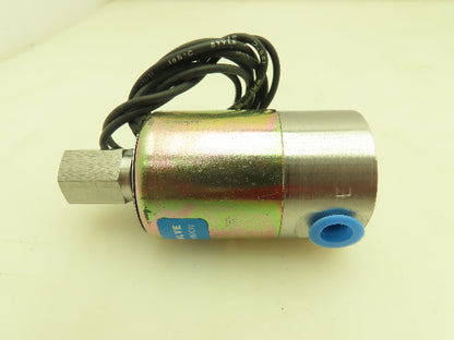 Honeywell Skinner V5L56020 Solenoid Valve 3-Way NO 120VDC 75 PSI 1/8" NPT