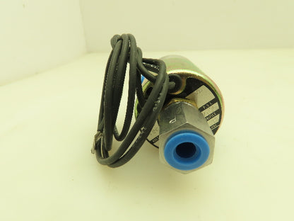 Honeywell Skinner V5L56020 Solenoid Valve 3-Way NO 120VDC 75 PSI 1/8" NPT