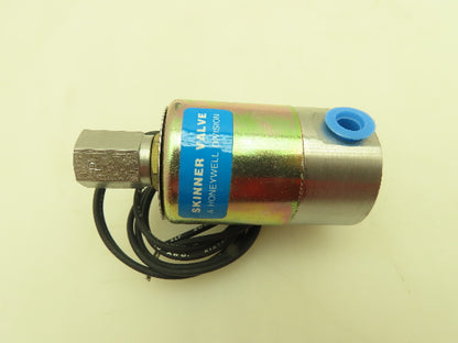 Honeywell Skinner V5L56020 Solenoid Valve 3-Way NO 120VDC 75 PSI 1/8" NPT