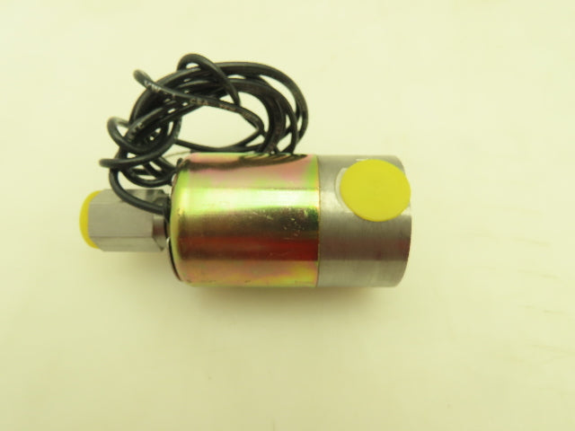 Honeywell Skinner V5D38570 Solenoid Valve 3-Way NC 120V 75 PSI 1/4" NPT